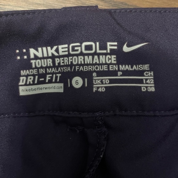 🌺 4/$20 Nike Purple Dri-Fit Skort Tour Performance Golf 🌺 - Picture 4 of 7